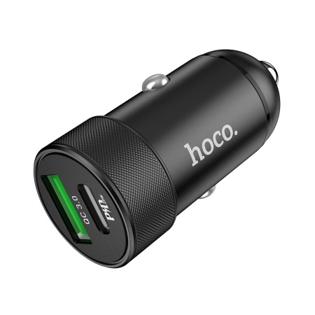 АЗУ HOCO Z32B 2USB PD 20W+QC3.0, 4.0A, черный